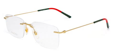 Gucci™ GG0399O 002 56 Gold Eyeglasses .